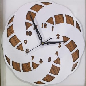 Wall Clock Wooden D85