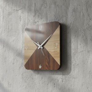 Wall Clock Wooden D103