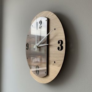Wall Clock Wooden D102