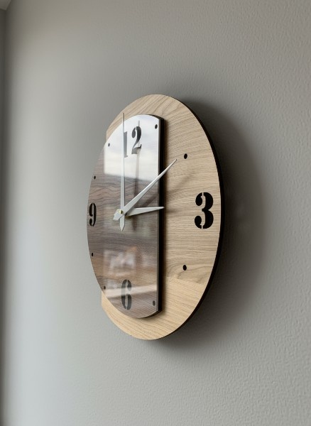 Wall Clock Wooden D102