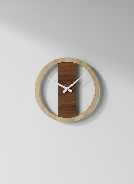Wall Clock Wooden D101