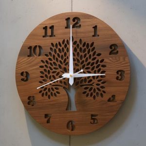 Wall Clock Wooden D96