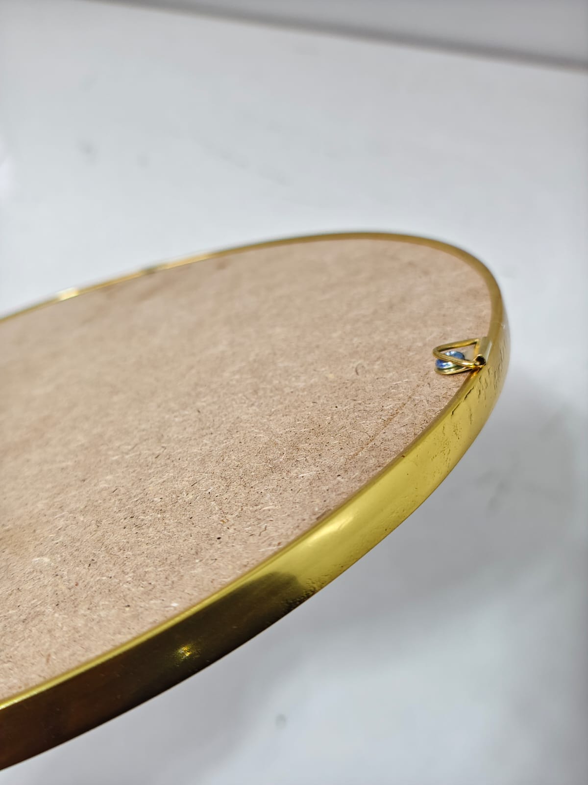 Elegant Marble & Gold Om Wall Art – Symbol of Peace and Divinity (12 inch)